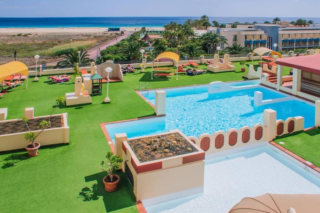 Terrazza E Vista Sull'Oceano, Wi-Fi, Piano 3, Piscina Sullo Stesso Piano Apartment Morro Jable  Exterior photo